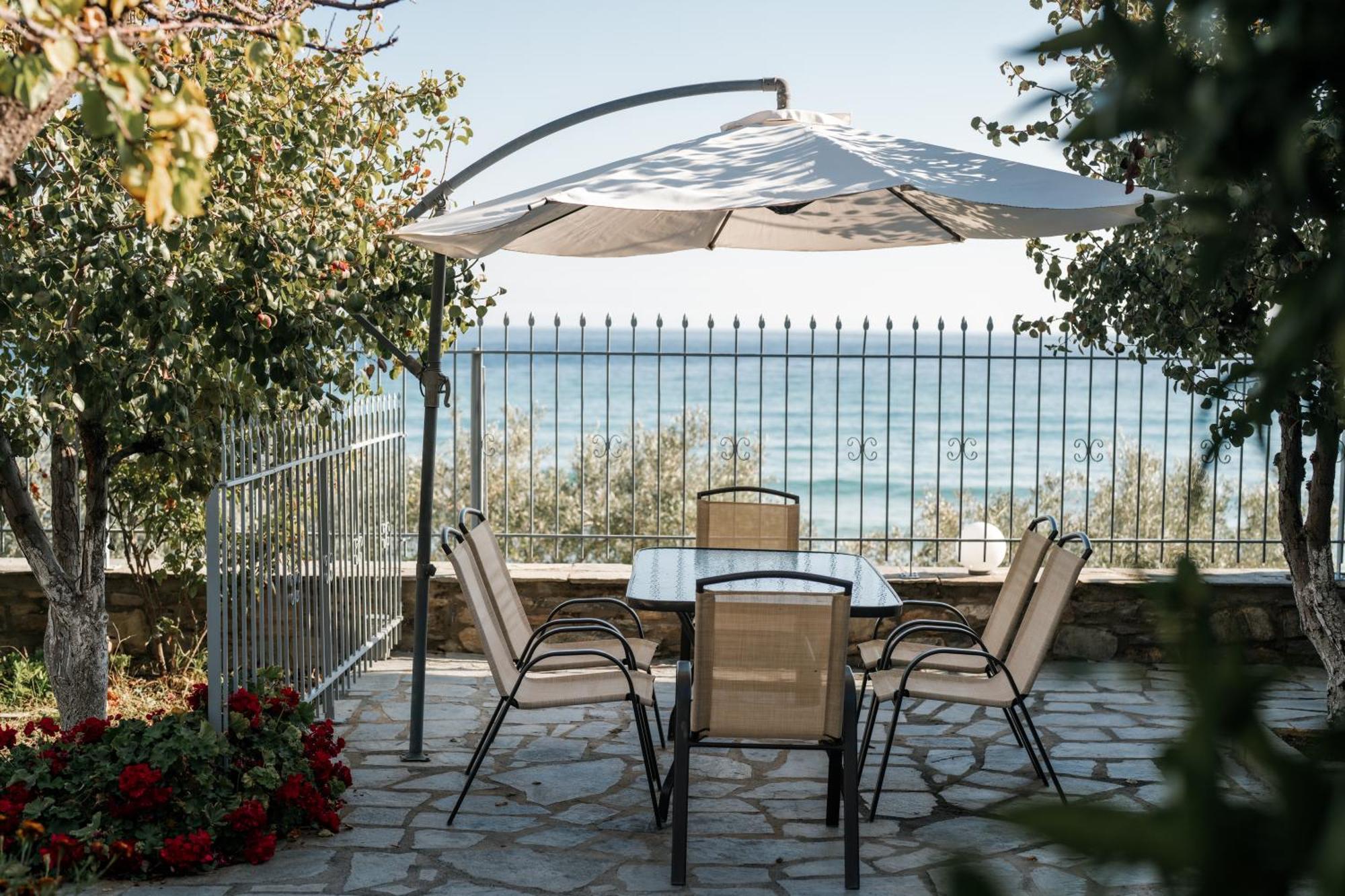 Aegean View Villa Loutra Elevtheron Extérieur photo