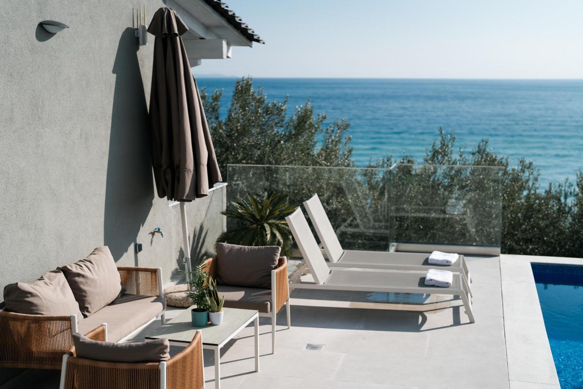 Aegean View Villa Loutra Elevtheron Extérieur photo