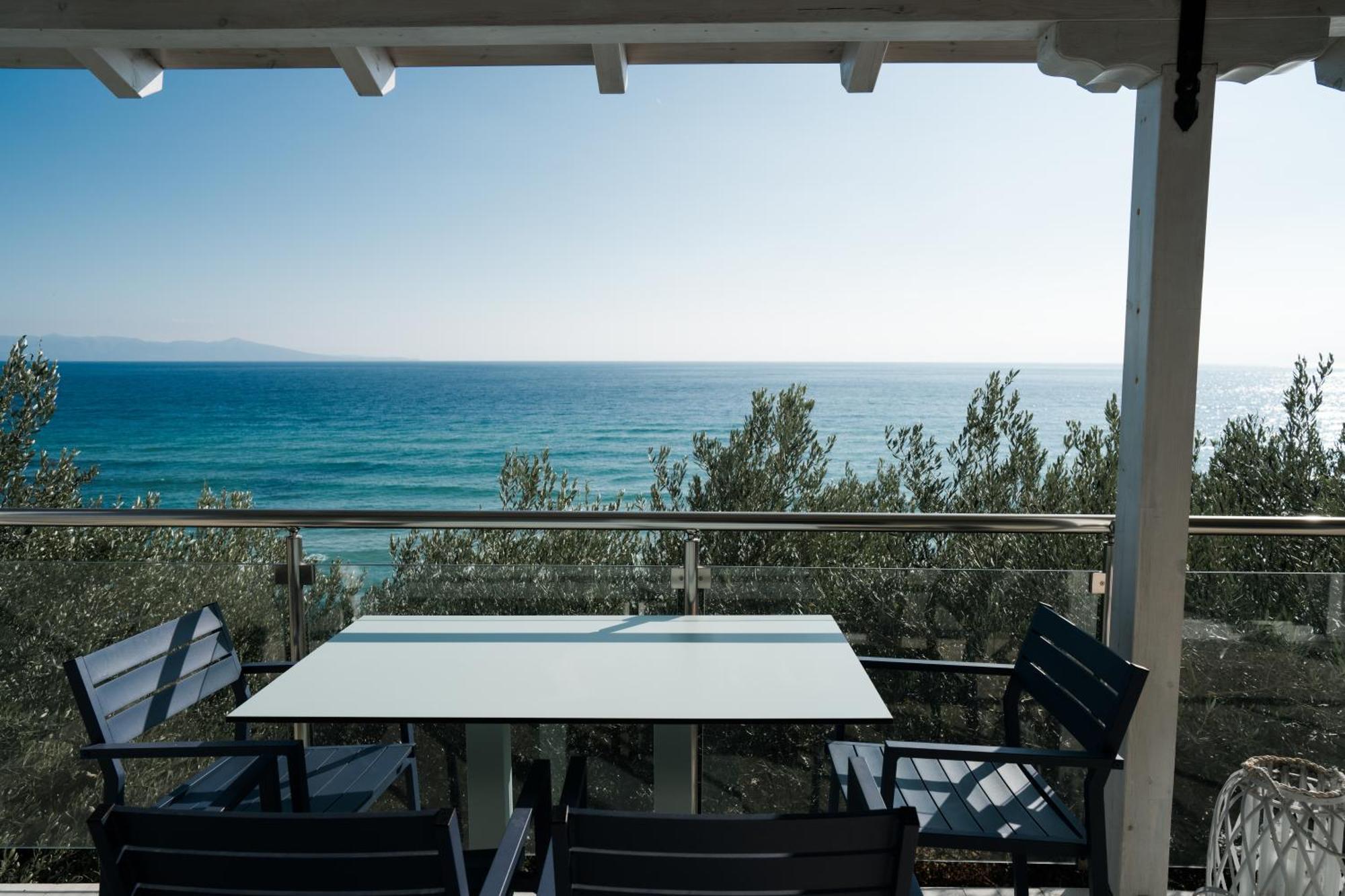 Aegean View Villa Loutra Elevtheron Extérieur photo